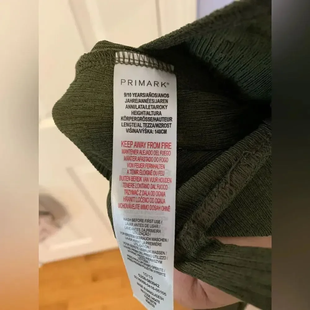 Primark kids size